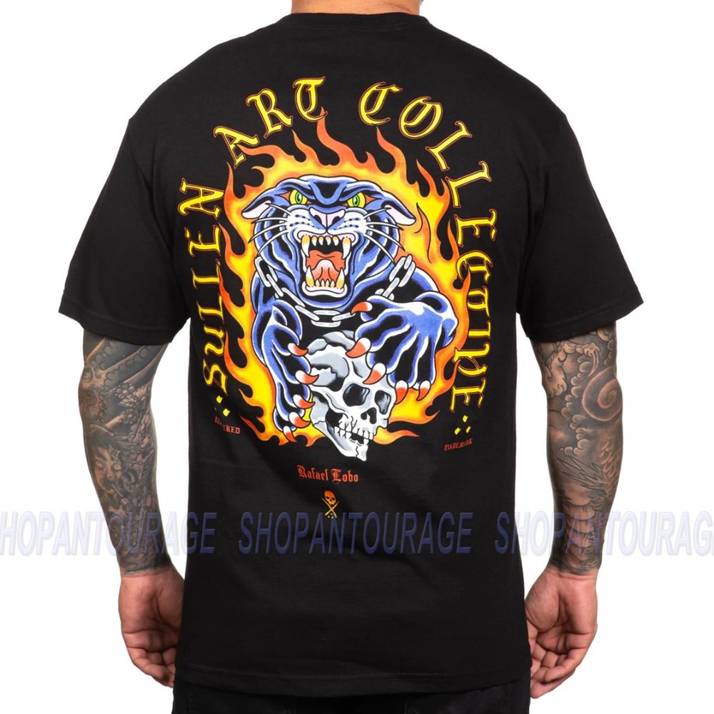 Sullen Art Collective Lobo SCM5145 New Standard Short Sleeve T-shirt for Men